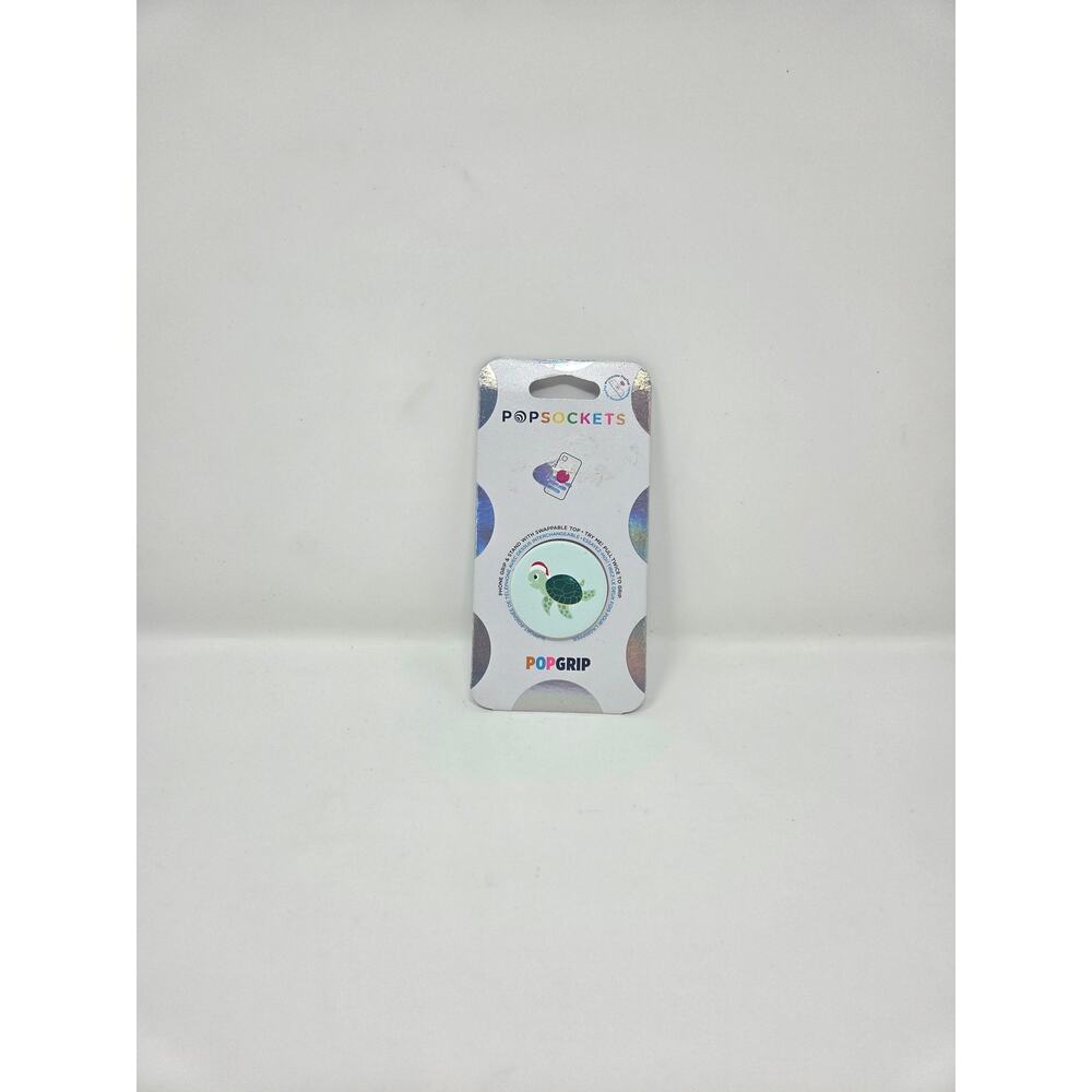 Popsocket Sea Turtle Santa Hat Cellphone Holder